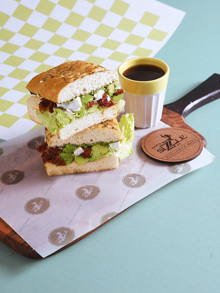 Spiced Avocado Sandwich